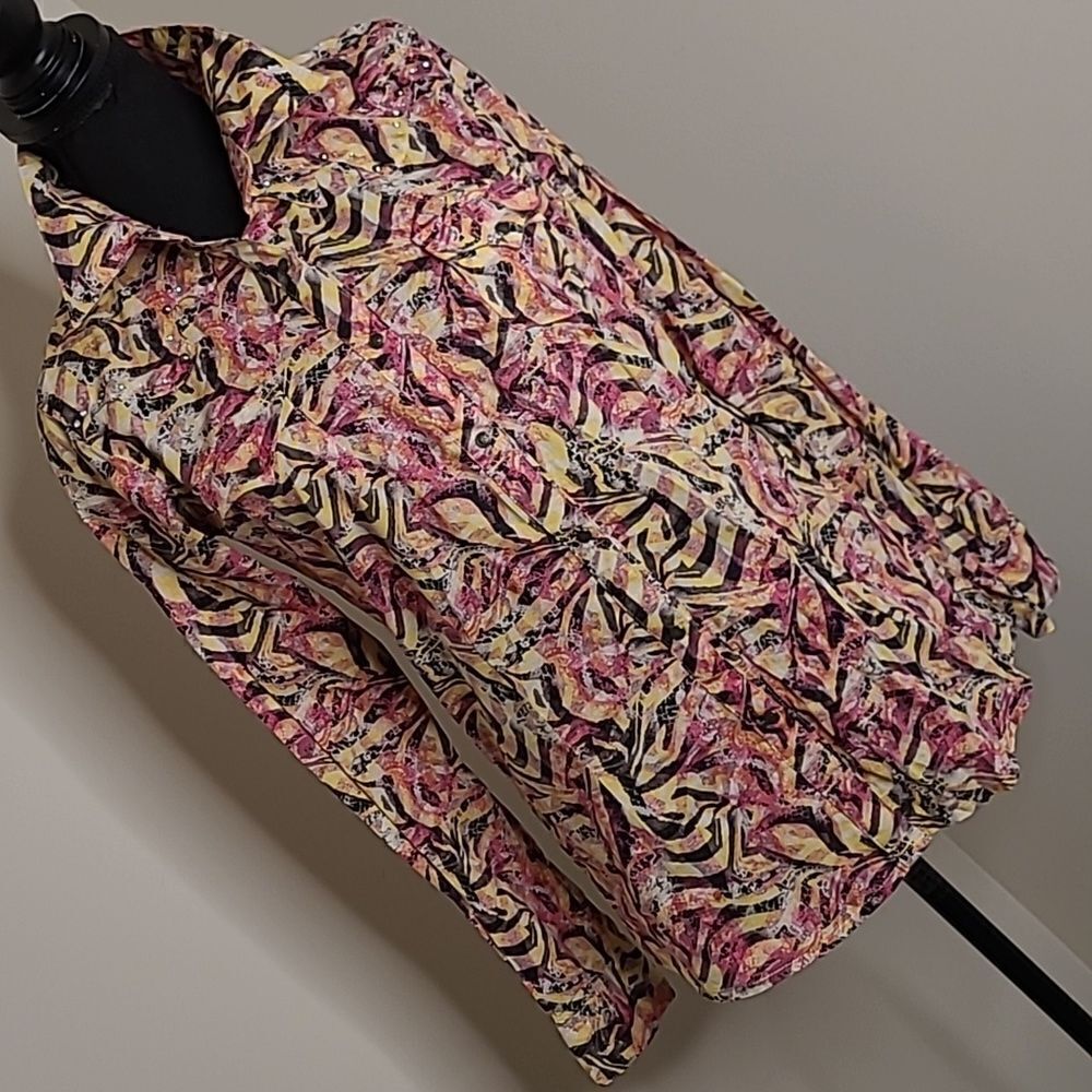 Rock 47 by Wrangler Western Style Button Down Shirt